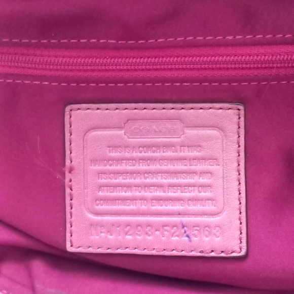 Sophia Madison Pleated Mauve Leather Satchel - Picture 8 of 11